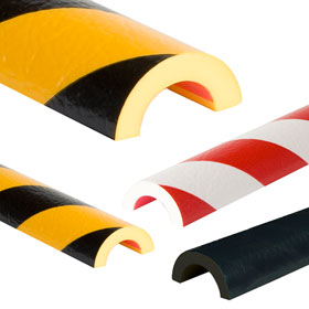 Knuffi SHG Warn - und Schutzprofile Kantenschutz Rohrschutz fr Rohr - Durchmesser 40 - 60 mm, selbstklebend