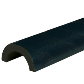 Knuffi SHG Warn- und Schutzprofile Kantenschutz Rohrschutz fr Rohr-Durchmesser 40-60 mm, selbstklebend