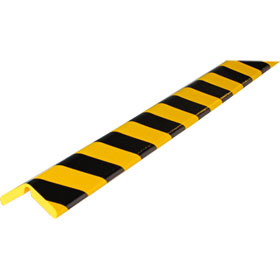 Knuffi SHG Warn - und Schutzprofile -  Kantenschutz Knuffi Flex,  Winkel 35 / 35,  Typ H+,  Farbe:  gelb / schwarz