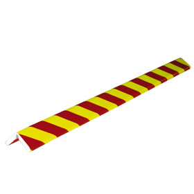 Knuffi SHG Warn - und Schutzprofile -  Kantenschutz Knuffi Flex,  Winkel 35 / 35,  Typ H+,  Farbe:  rot / neon
