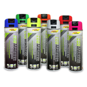 COLORMARK Ecomarker, Kreidespray für nicht permanente Markierungen, 