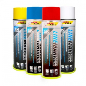 COLORMARK 2K - Linemarker, zwei Komponenten Bodenmarkierung, Farbe und Härter, 