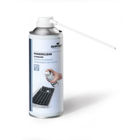 DURABLE Powerclean Druckluft - Spray zur Reinigung schwer zugnglicher oder empfindlicher Stellen
