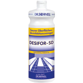 Dr. Schnell Desifor - SD flssiger, saurer Oberflchendesinfektionsreiniger