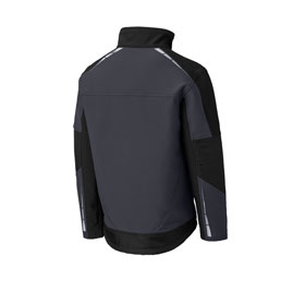 Dickies Workwear Dickies Pro Softshell-Jacke grau-schwarz hochwertige und strapazierfhige Arbeitsjacke mit Reflexelementen