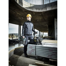 Dickies Workwear Dickies Pro Softshell-Jacke grau-schwarz hochwertige und  strapazierfähige Arbeitsjacke mit Reflexelementen kaufen | Stretchhosen