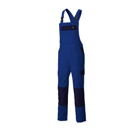 Dickies Workwear Everyday Latzhose blau mit verstellbaren Trägern und vielen Taschen