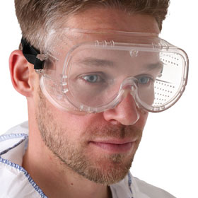 Ekastu Schutzbrille BASIC gegen Grobstaub > 5 m