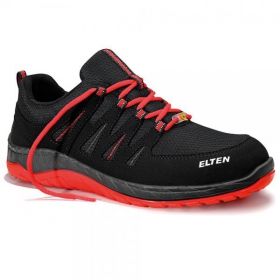 Elten Sicherheitsschuhe Maddox black - red Low ESD S3 Halbschuhe mit innovativer stark dmpfender Sohle