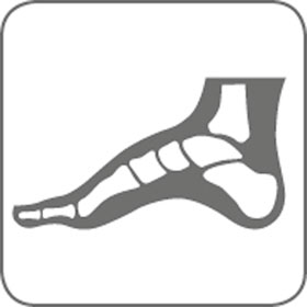Schuheinlagen Fuschutz SENSICARE ganzflchige Einlegesohle mit Fugewlbesttze