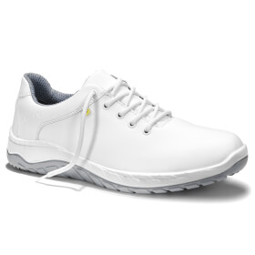 Elten Berufshalbschuh Marc white low ESD O2 Atmungsaktiver Schuh mit Fersendämpfung im schlichtem Look