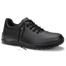 Elten Berufshalbschuh Marc schwarz low ESD O2 Atmungsaktiver Schuh mit Fersendämpfung im schlichtem Look