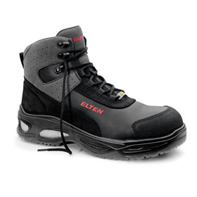 Elten Sicherheitsschuhe Miles Mid ESD S3 Wellmaxx hervorragende Dämpfung und gelenkschonend dank innovativem Sohlekern