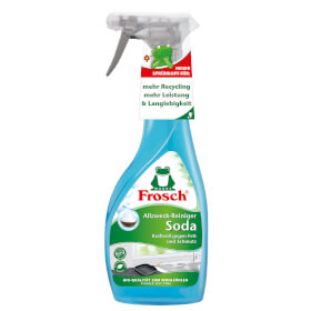 Frosch Soda Allzweck - Reiniger Sprhflasche 8er Set beseitigt Fett und Verschmutzungen