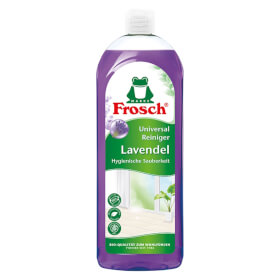 Frosch Lavendel Universal Reiniger entfernt und lst Fett und Schmutz, mit Lavendel Duft