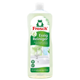 Frosch Essig Reiniger 10er Set beseitigt Kalk, Wasserflecken und Seifenreste