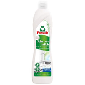Frosch Classic Scheuermilch entfernt fette und Verkrustungen in Bad und Küche