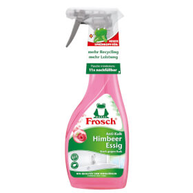 Frosch Himbeer - Essig Anti - Kalk Sprühflasche entfernt Kalk - und Schmutzrückstände von Amaturen