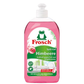 Frosch Himbeer Spl - Gel lst hartnckige Verschmutzung und spendet frischen Duft