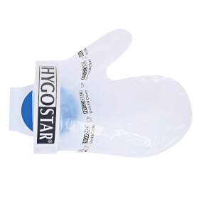 Hygostar Quick&Clean Kit Double Kunststoff Handschuhset mit magnetischer Ablage fr Bckereien