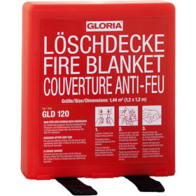 GLORIA GLD120 Lschdecke aus Glasfasergewebe