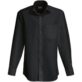 Hemden Businesshemden HAKRO Business - Hemd Langarm, schwarz, 
