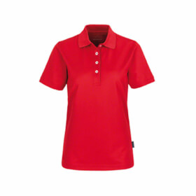 No 206 Women - Poloshirt Coolmax rot Piqué - Poloshirt, temperaturregulierend