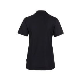 No 206 Women-Poloshirt Coolmax schwarz Piqu-Poloshirt, temperaturregulierend