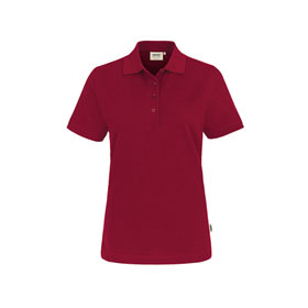 Berufsbekleidung Poloshirts HAKRO Damen - Poloshirt performance, weinrot, 