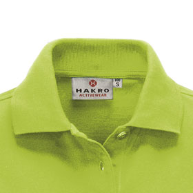 Berufsbekleidung Poloshirts HAKRO Damen-Poloshirt 'performance', hellgrn,