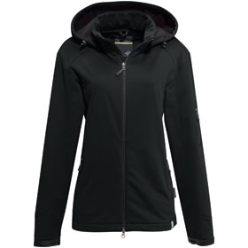 Berufsbekleidung Funktionsbekleidung HAKRO Damen - Softshell - Jacke Alberta, schwarz, 