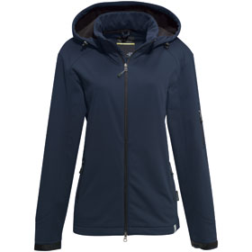 Berufsbekleidung Funktionsbekleidung HAKRO Damen - Softshell - Jacke Alberta, dunkelblau, 