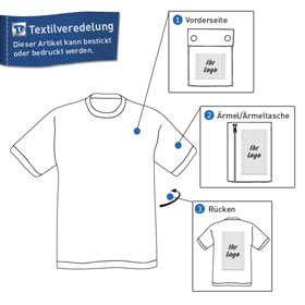 Berufsbekleidung T-Shirts HAKRO T-Shirt 'performance', wei,