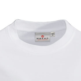 Berufsbekleidung T-Shirts HAKRO T-Shirt 'Heavy', weiß,