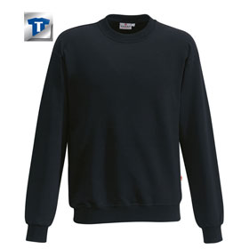 Berufsbekleidung Sweatshirt HAKRO Sweatshirt performance, schwarz, 