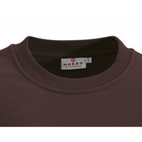 Berufsbekleidung Sweatshirt HAKRO Sweatshirt 'performance', braun,