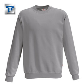 Berufsbekleidung Sweatshirt HAKRO Sweatshirt performance, mittelgrau, 