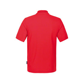 No 806 Poloshirt Coolmax rot Piqu-Poloshirt, temperaturregulierend