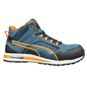 Puma Sicherheitsschuhe CROSSTWIST MID S3 HRO SRC Sicherheitsstiefel mit Fiberglaskappe und metallfreiem Durchtrittschutz