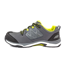 Albatros Sicherheitsschuhe ULTRATRAIL GREY LOW S3 ESD HRO SRC Sicherheitshalbschuh mit Fiberglaskappe und metallfreiem Durchtrittschutz