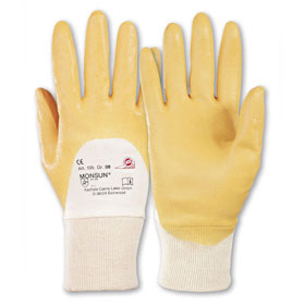 Arbeitshandschuhe Mechanischer Schutz Mechanische Schutzhandschuhe KCL Monsun, Farbe: curry, 