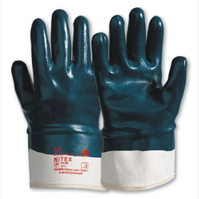 Arbeitshandschuhe Mechanischer Schutz Mechanische Schutzhandschuhe KCL Nitex, komplett beschichtet, Farbe: blau, 