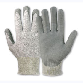 Arbeitshandschuhe Schnittschutz Schnittschutzhandschuhe KCL Waredex Work, Farbe: beige - grau, 