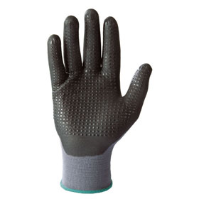 Arbeitshandschuhe Mechanischer Schutz Feinmechanische Schutzhandschuhe KCL GemoMech, Farbe: schwarz-grau