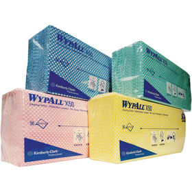 WYPALL X50 Wischtcher Interfold mit 4 - Farbsystem zur Vermeidung von Kreuzkontaminationen