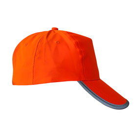Warn-Kappe für Erwachsene Farbe: orange