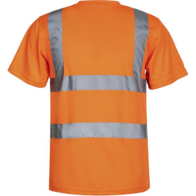 Korntex Warnschutz T-Shirt Farbe: fluoreszierend orange