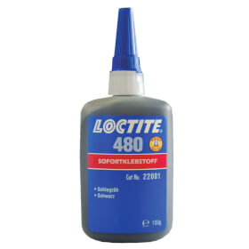 Loctite 480 Cyanacrylat Sekundenkleber, 1K fr stofeste Verklebungen