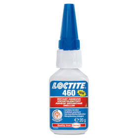 Loctite 460 Sekundenkleber auf Alkoxyethylbasis fr porse Materialien