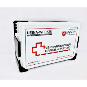 Betriebsverbandkasten Office First Aid wei mit Fllung nach DIN 13157